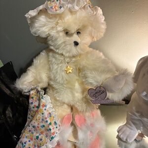 14” Annette Funicello BearWith Bunny Slippers Dream Keeper